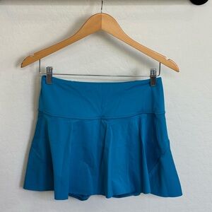 Athleta Blue Ace Tennis Skort - Flared Active Skirt, Like New! Size Small